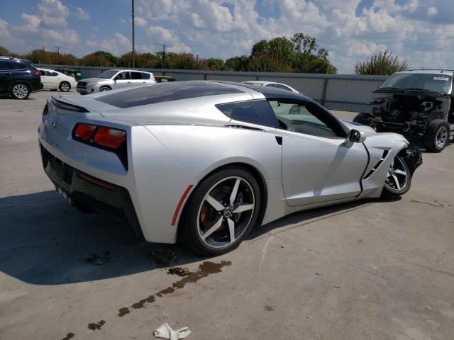 1G1YA2D75F5102966 - 2015 CHEVROLET CORVETTE STINGRAY 1LT SILVER photo 3