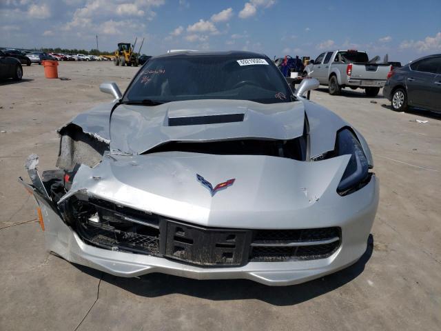 1G1YA2D75F5102966 - 2015 CHEVROLET CORVETTE STINGRAY 1LT SILVER photo 5