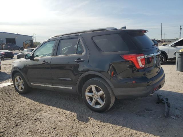 1FM5K7D85JGA41933 - 2018 FORD EXPLORER XLT BLACK photo 2