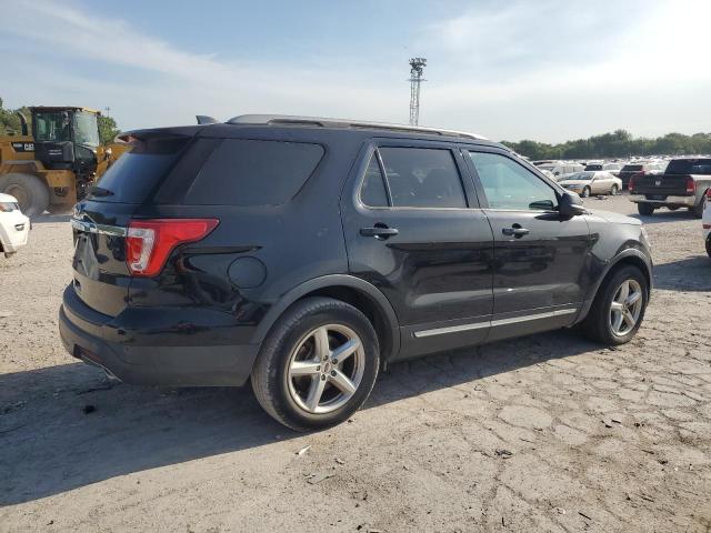 1FM5K7D85JGA41933 - 2018 FORD EXPLORER XLT BLACK photo 3