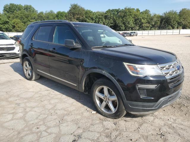 1FM5K7D85JGA41933 - 2018 FORD EXPLORER XLT BLACK photo 4