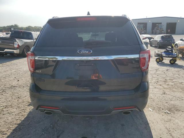 1FM5K7D85JGA41933 - 2018 FORD EXPLORER XLT BLACK photo 6
