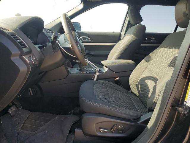 1FM5K7D85JGA41933 - 2018 FORD EXPLORER XLT BLACK photo 7