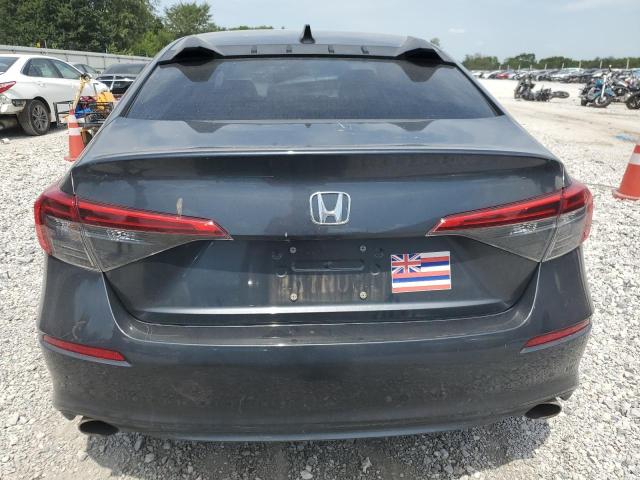 2HGFE2F50NH586231 - 2022 HONDA CIVIC SPORT GRAY photo 6