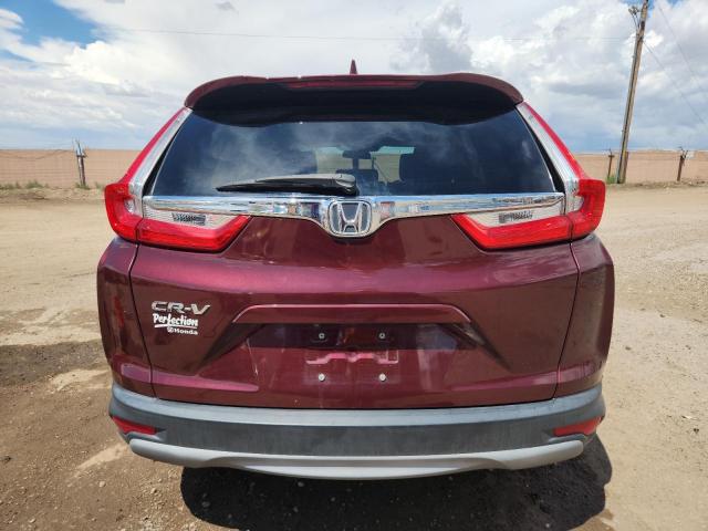7FARW1H59KE022339 - 2019 HONDA CR-V EX BURGUNDY photo 6
