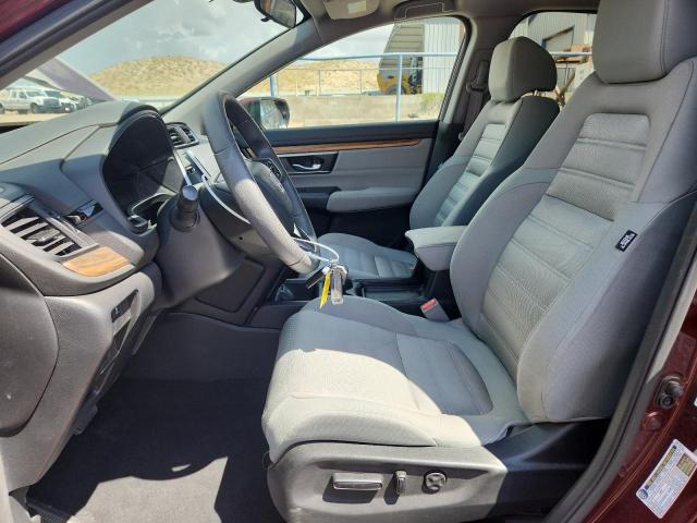 7FARW1H59KE022339 - 2019 HONDA CR-V EX BURGUNDY photo 7
