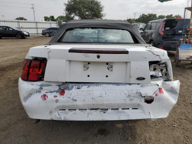 1FAFP44451F165153 - 2011 FORD MUSTANG WHITE photo 6