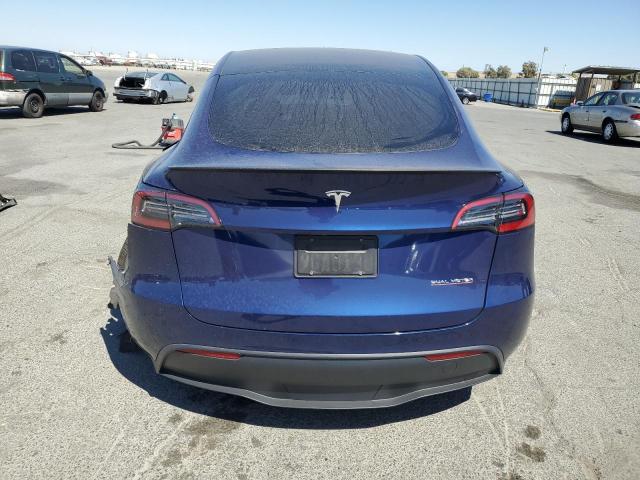 7SAYGDEF9PF697721 - 2023 TESLA MODEL Y ლურჯი ფოტო 6