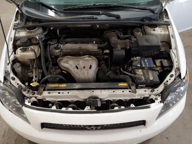 JTKDE3B72A0312121 - 2010 TOYOTA SCION TC WHITE photo 11