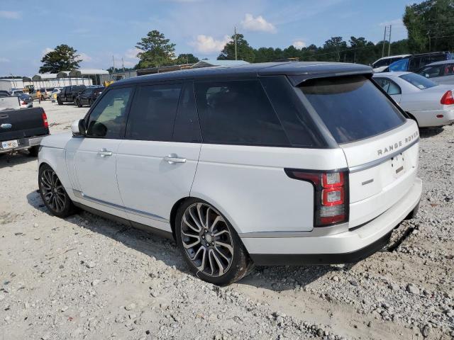 SALGV2TF0EA184717 - 2014 LAND ROVER RANGE ROVE AUTOBIOGRAPHY WHITE photo 2