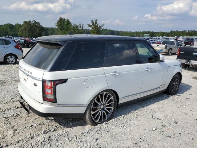 SALGV2TF0EA184717 - 2014 LAND ROVER RANGE ROVE AUTOBIOGRAPHY WHITE photo 3
