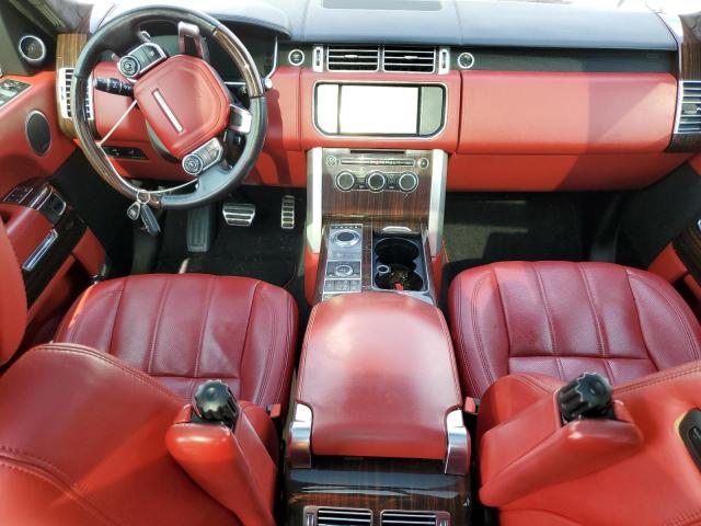 SALGV2TF0EA184717 - 2014 LAND ROVER RANGE ROVE AUTOBIOGRAPHY WHITE photo 8