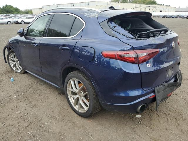 ZASPAKBN8L7C85968 - 2020 ALFA ROMEO STELVIO TI ლურჯი ფოტო 2