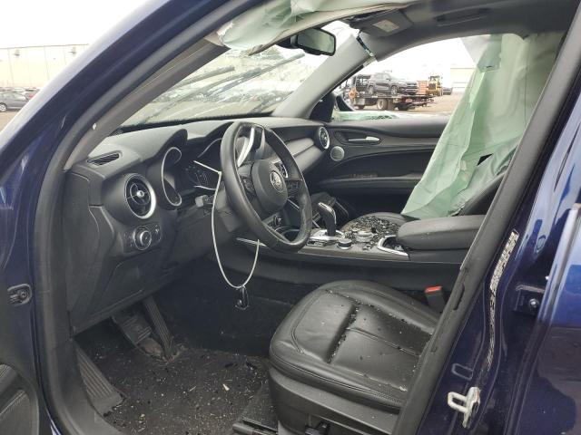 ZASPAKBN8L7C85968 - 2020 ALFA ROMEO STELVIO TI ლურჯი ფოტო 7