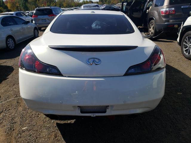 JN1CV6ELXAM152031 - 2010 INFINITI G37 WHITE photo 6