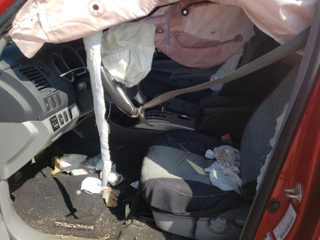 3TMJU4GN2FM180184 - 2015 TOYOTA TACOMA DOUBLE CAB PRERUNNER RED photo 7