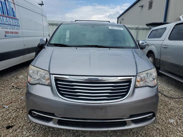 2C4RC1CG7DR734661 - 2013 CHRYSLER TOWN & COU TOURING L SILVER photo 5