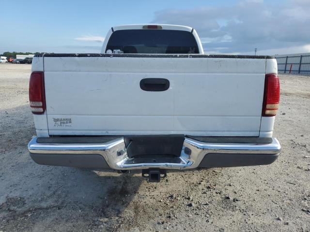 1B7GL42N72S593692 - 2002 DODGE DAKOTA SLT WHITE photo 6