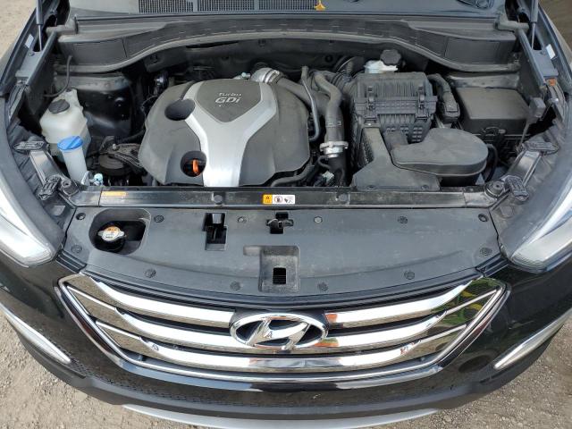 5XYZWDLA1DG048205 - 2013 HYUNDAI SANTA FE S BLACK photo 12