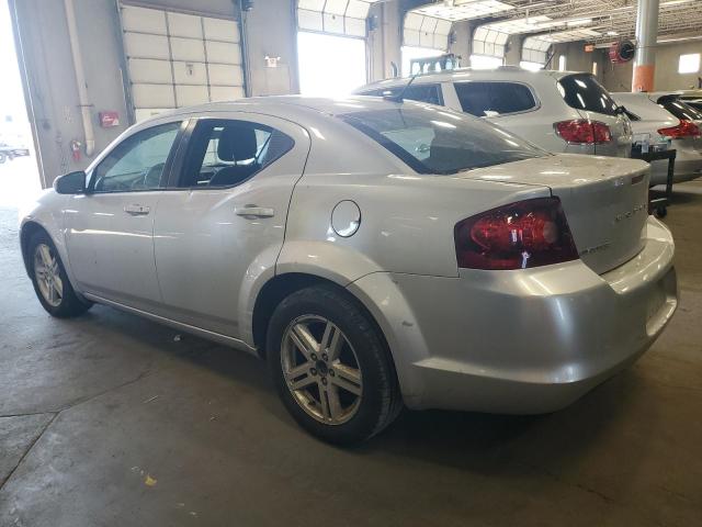 1C3CDZCB2CN219704 - 2012 DODGE AVENGER SXT SILVER photo 2