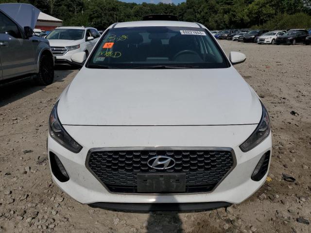 KMHH35LE0KU103182 - 2019 HYUNDAI ELANTRA GT WHITE photo 5