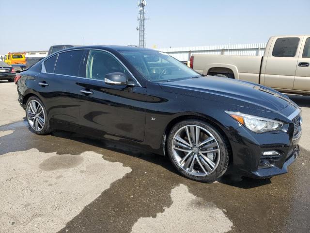 JN1BV7AP8FM347224 - 2015 INFINITI Q50 BASE BLACK photo 4