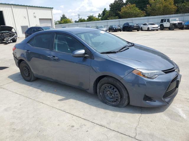 2T1BURHE2KC165042 - 2019 TOYOTA COROLLA L GRAY photo 4