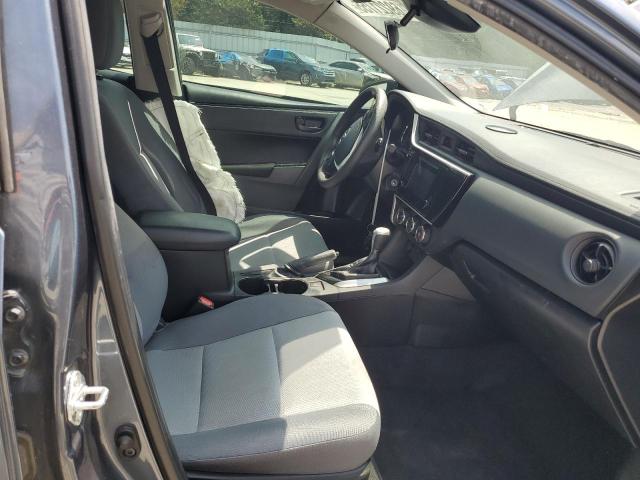 2T1BURHE2KC165042 - 2019 TOYOTA COROLLA L GRAY photo 7