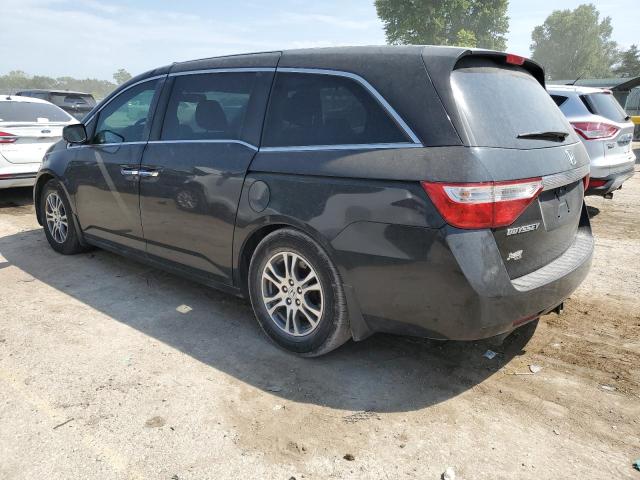 5FNRL5H66DB009670 - 2013 HONDA ODYSSEY EXL ლურჯი ფოტო 2