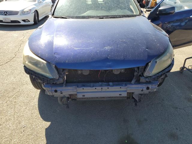 1HGCR2F82EA028722 - 2014 HONDA ACCORD EXL BLUE photo 11