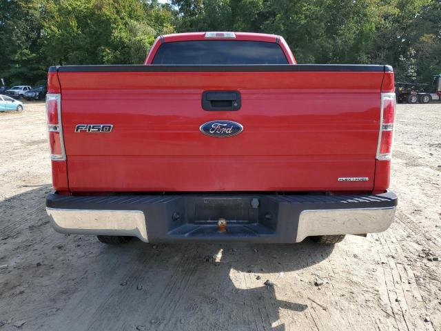 1FTMF1EM0DKE19140 - 2013 FORD F150 RED photo 6