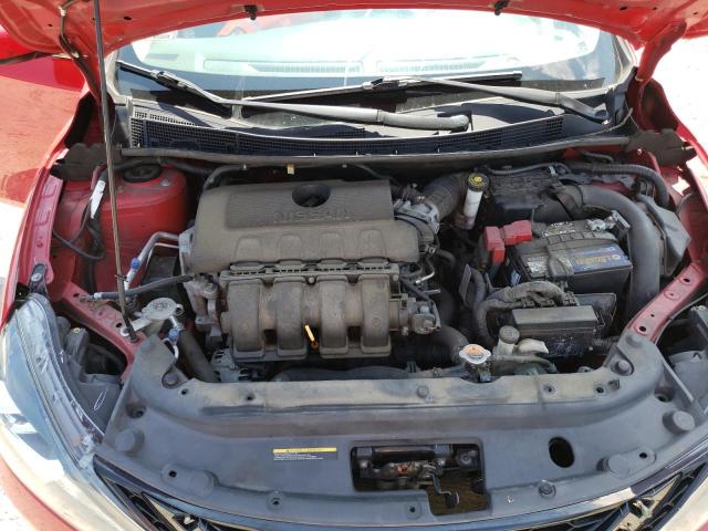 3N1AB7AP6GY275474 - 2016 NISSAN SENTRA S RED photo 11