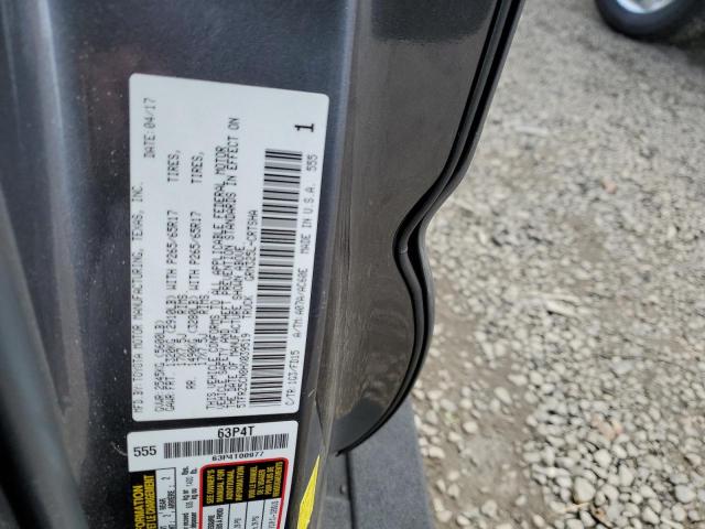 5TFRZ5CN8HX039519 - 2017 TOYOTA TACOMA ACCESS CAB ნაცრისფერი ფოტო 12