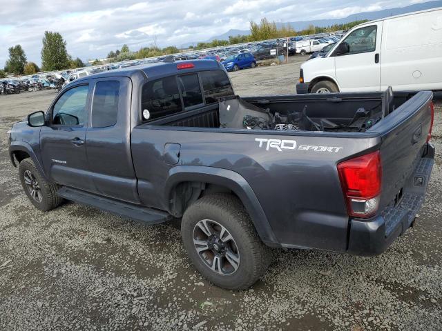 5TFRZ5CN8HX039519 - 2017 TOYOTA TACOMA ACCESS CAB ნაცრისფერი ფოტო 2