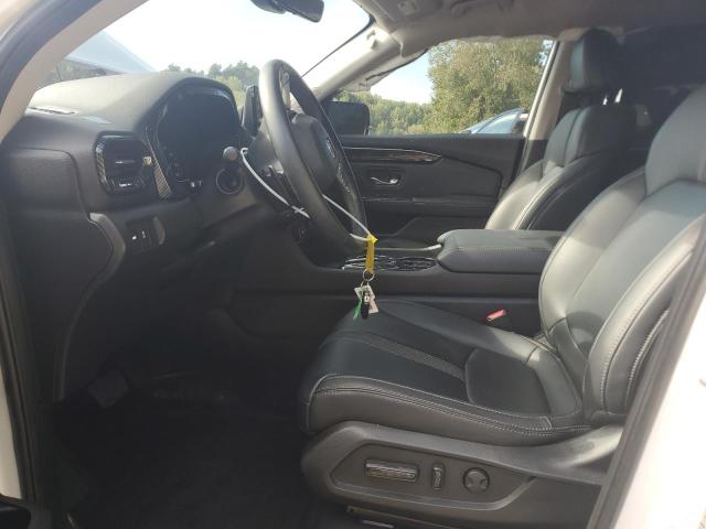 5FNYG2H47PB010540 - 2023 HONDA PILOT EXL WHITE photo 7