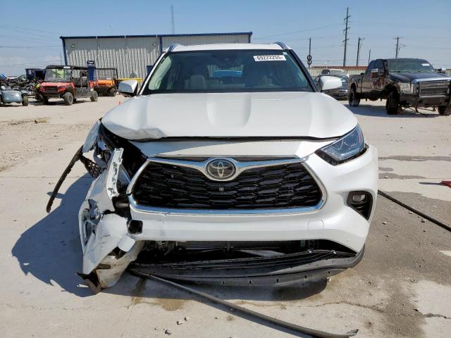 5TDKDRAH9PS006327 - 2023 TOYOTA HIGHLANDER L WHITE photo 5