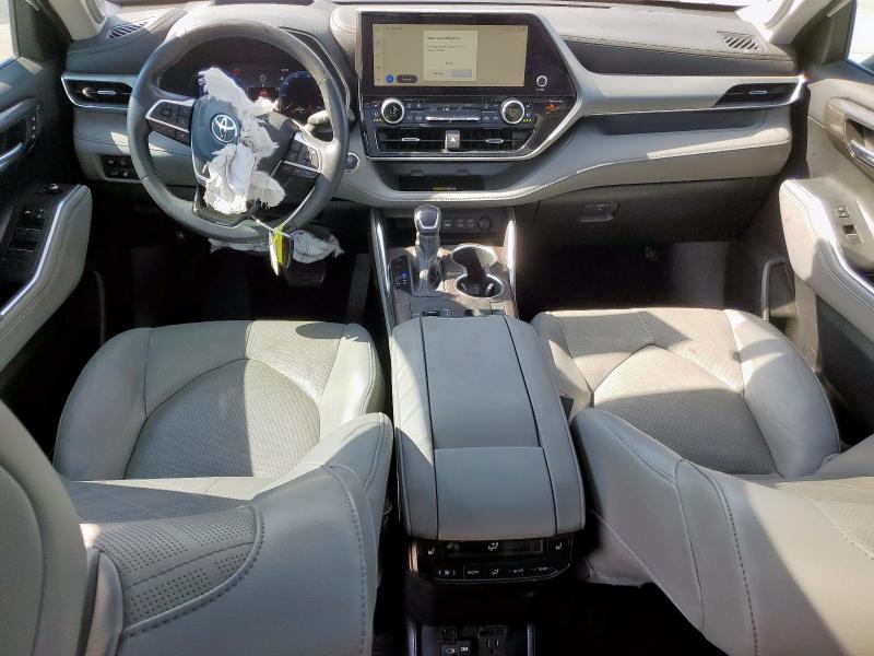 5TDKDRAH9PS006327 - 2023 TOYOTA HIGHLANDER L WHITE photo 8