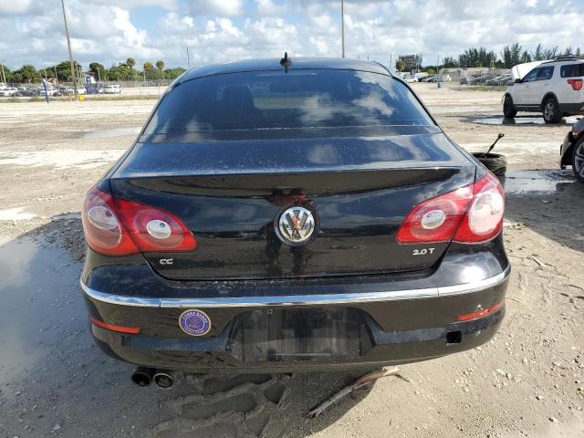 WVWMN7AN3AE557186 - 2010 VOLKSWAGEN CC SPORT BLACK photo 6