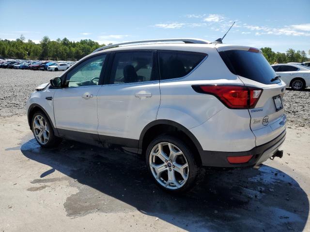 1FMCU9J92KUA29087 - 2019 FORD ESCAPE TITANIUM 白色 照片 2