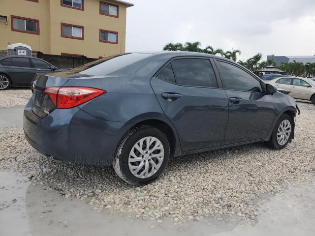 5YFBURHE7KP908116 - 2019 TOYOTA COROLLA L GRAY photo 3