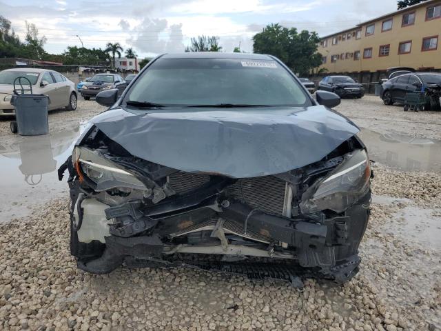 5YFBURHE7KP908116 - 2019 TOYOTA COROLLA L GRAY photo 5