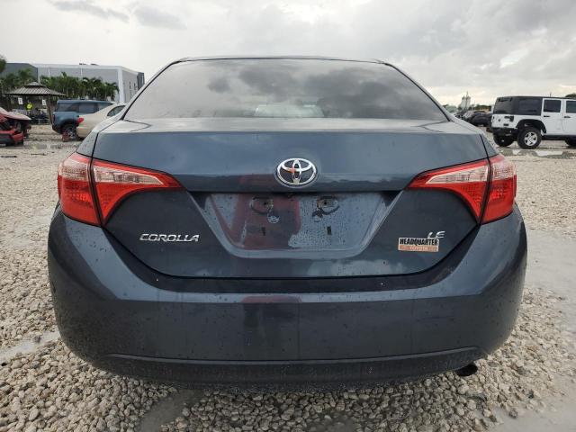 5YFBURHE7KP908116 - 2019 TOYOTA COROLLA L GRAY photo 6