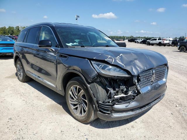 5LM5J6WC0MGL05401 - 2021 LINCOLN AVIATOR 灰色 照片 4