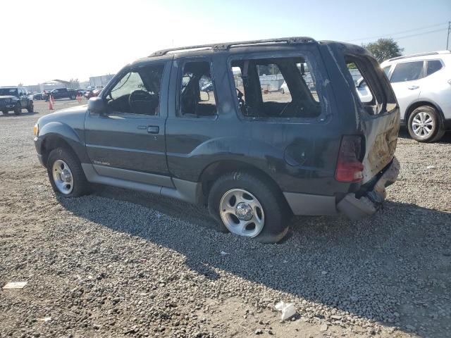 1FMYU60E01UC80188 - 2001 FORD EXPLORER SPORT Schwarz Foto 2