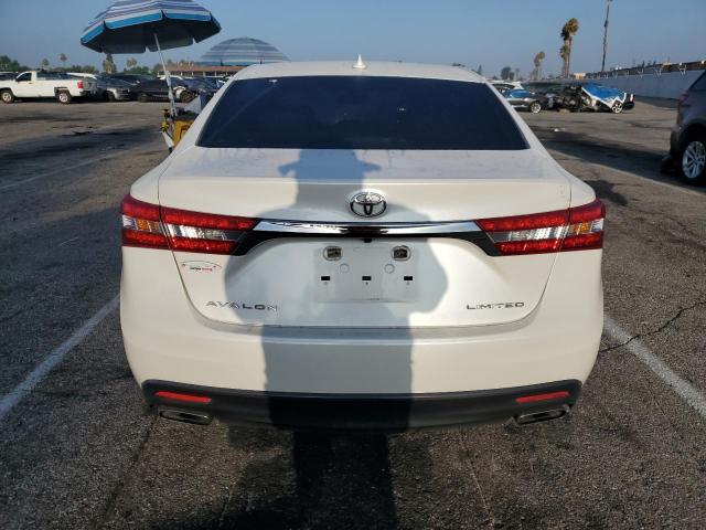 4T1BK1EB0FU155857 - 2015 TOYOTA AVALON XLE WHITE photo 6