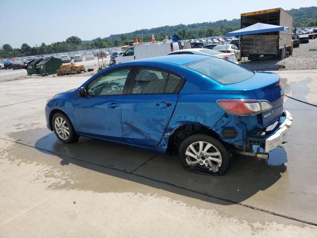 JM1BL1V73C1684360 - 2012 MAZDA 3 I BLUE photo 2