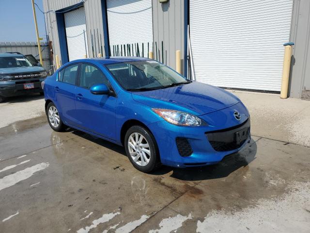 JM1BL1V73C1684360 - 2012 MAZDA 3 I BLUE photo 4