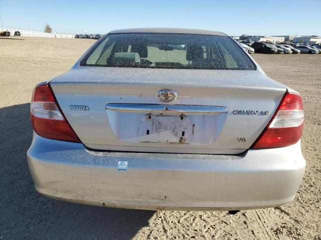 4T1BF32K04U576995 - 2004 TOYOTA CAMRY LE ვერცხლისფერი ფოტო 6