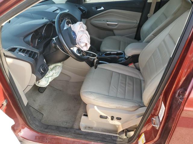 1FMCU9J90FUC79014 - 2015 FORD ESCAPE TITANIUM RED photo 7