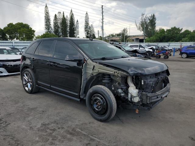 2FMDK3AK8DBC36876 - 2013 FORD EDGE SPORT 黑色 照片 4